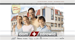 Desktop Screenshot of domzdrowia.info